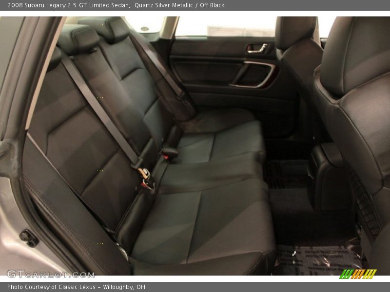 Quartz Silver Metallic / Off Black 2008 Subaru Legacy 2.5 GT Limited Sedan