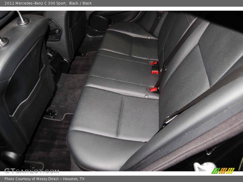 Black / Black 2011 Mercedes-Benz C 300 Sport
