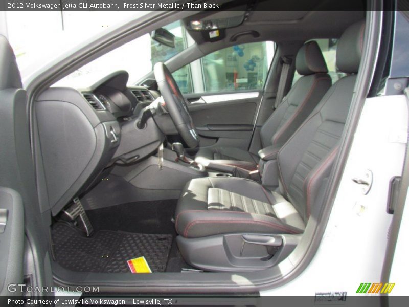 Frost Silver Metallic / Titan Black 2012 Volkswagen Jetta GLI Autobahn