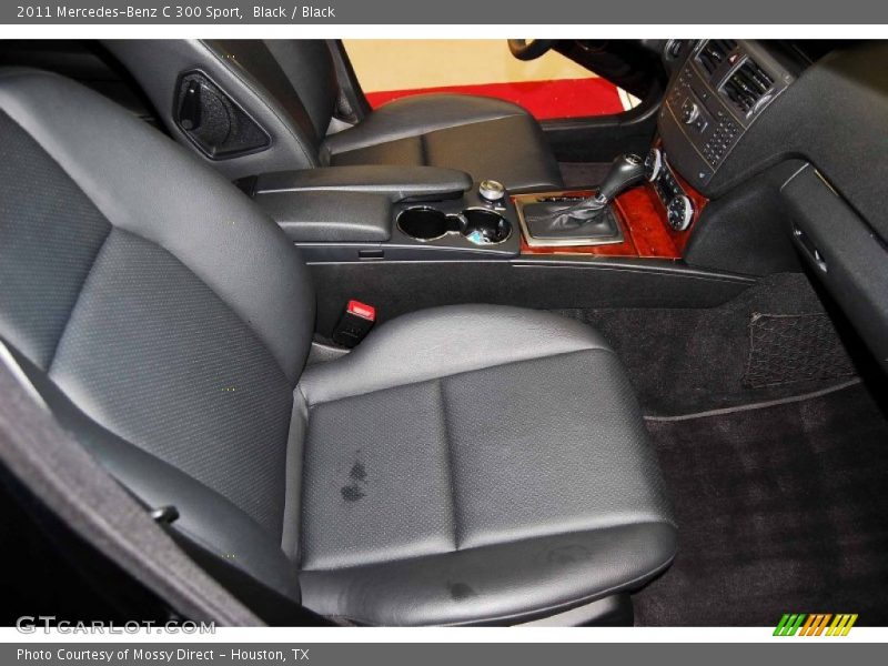 Black / Black 2011 Mercedes-Benz C 300 Sport