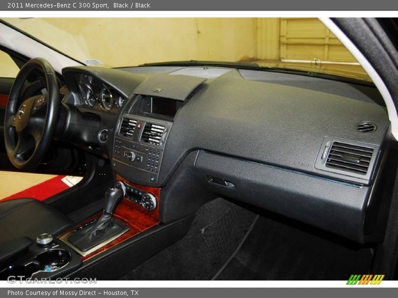 Black / Black 2011 Mercedes-Benz C 300 Sport