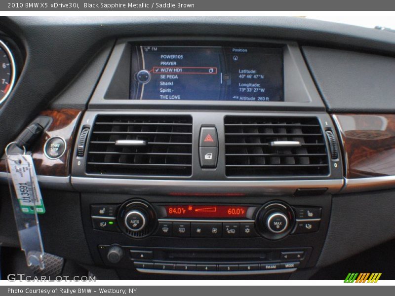 Black Sapphire Metallic / Saddle Brown 2010 BMW X5 xDrive30i