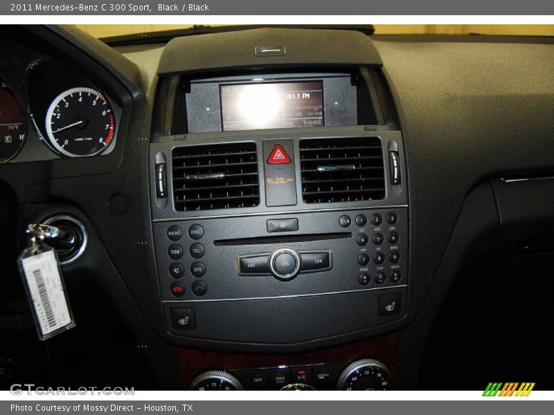 Black / Black 2011 Mercedes-Benz C 300 Sport