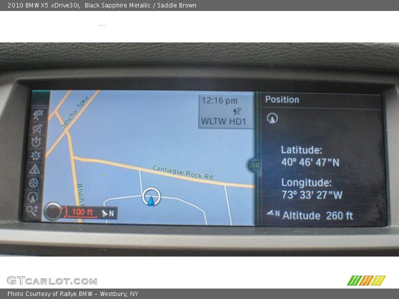 Black Sapphire Metallic / Saddle Brown 2010 BMW X5 xDrive30i