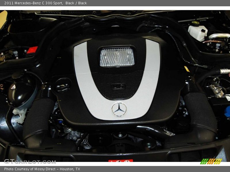 Black / Black 2011 Mercedes-Benz C 300 Sport