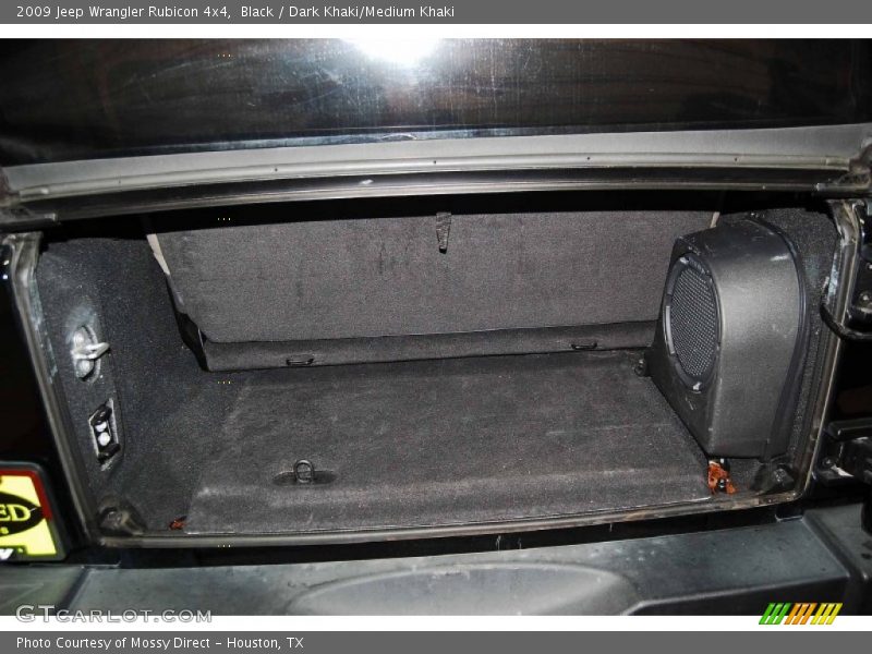 Black / Dark Khaki/Medium Khaki 2009 Jeep Wrangler Rubicon 4x4