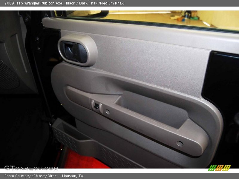 Black / Dark Khaki/Medium Khaki 2009 Jeep Wrangler Rubicon 4x4