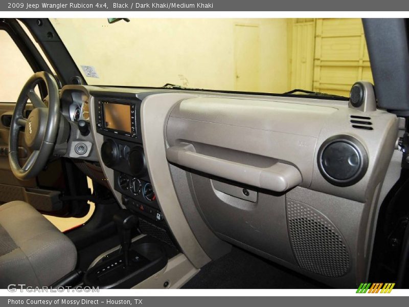 Black / Dark Khaki/Medium Khaki 2009 Jeep Wrangler Rubicon 4x4