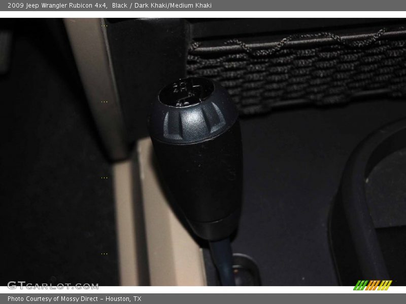 Black / Dark Khaki/Medium Khaki 2009 Jeep Wrangler Rubicon 4x4