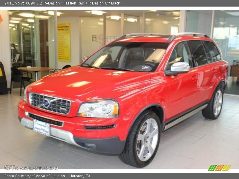Passion Red / R Design Off Black 2011 Volvo XC90 3.2 R-Design