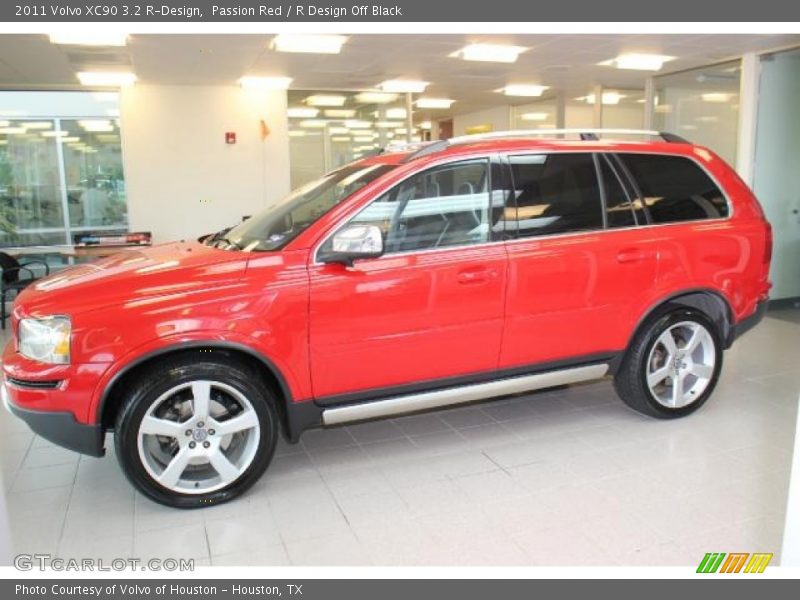 Passion Red / R Design Off Black 2011 Volvo XC90 3.2 R-Design