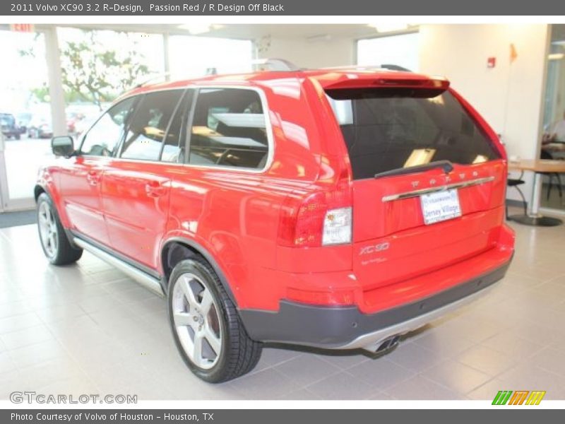 Passion Red / R Design Off Black 2011 Volvo XC90 3.2 R-Design