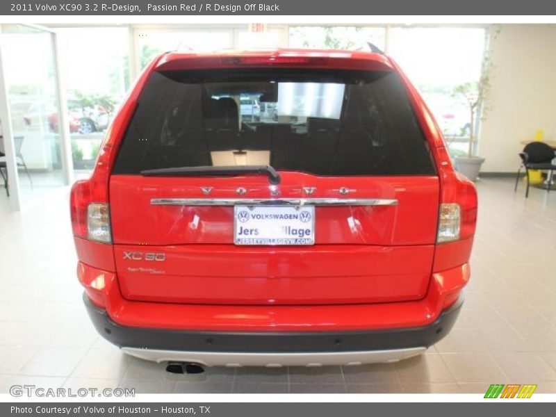 Passion Red / R Design Off Black 2011 Volvo XC90 3.2 R-Design
