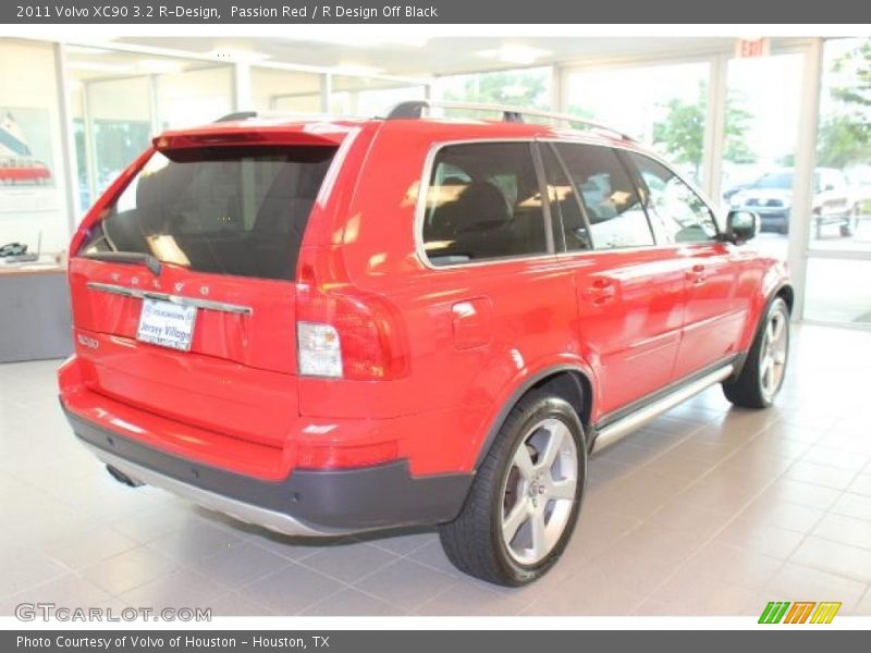 Passion Red / R Design Off Black 2011 Volvo XC90 3.2 R-Design