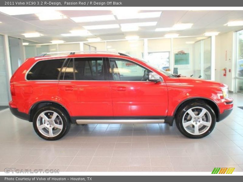 Passion Red / R Design Off Black 2011 Volvo XC90 3.2 R-Design