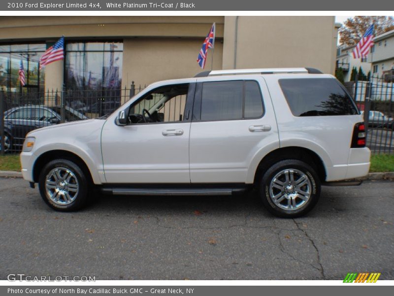  2010 Explorer Limited 4x4 White Platinum Tri-Coat