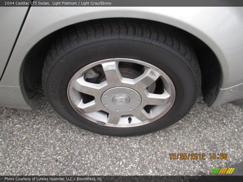 Light Platinum / Light Gray/Ebony 2004 Cadillac CTS Sedan