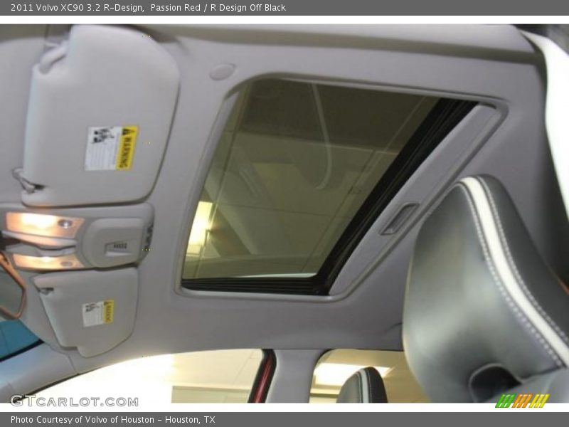 Passion Red / R Design Off Black 2011 Volvo XC90 3.2 R-Design