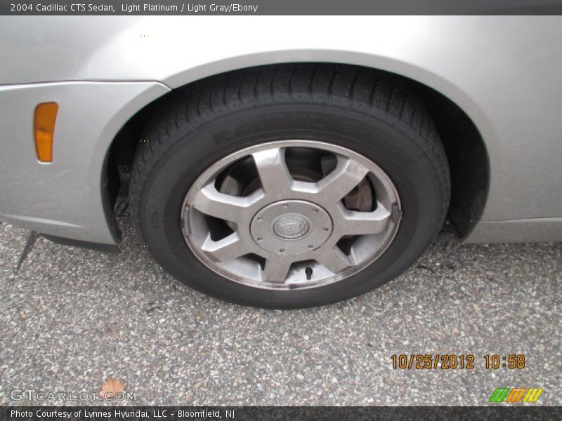 Light Platinum / Light Gray/Ebony 2004 Cadillac CTS Sedan