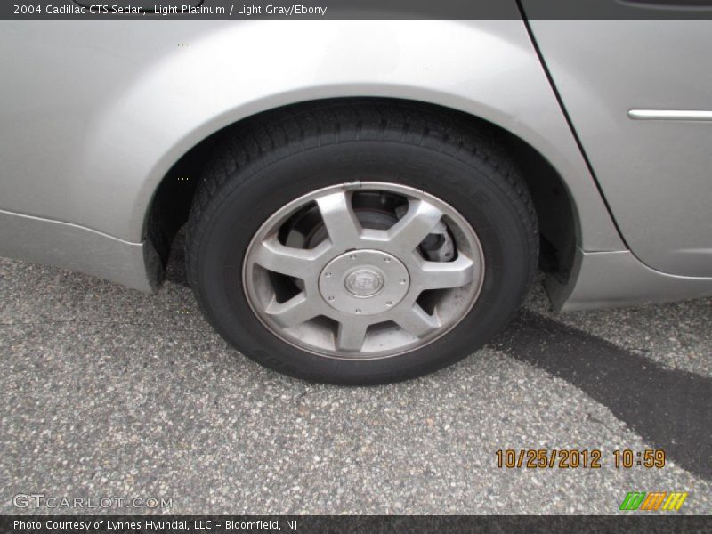 Light Platinum / Light Gray/Ebony 2004 Cadillac CTS Sedan