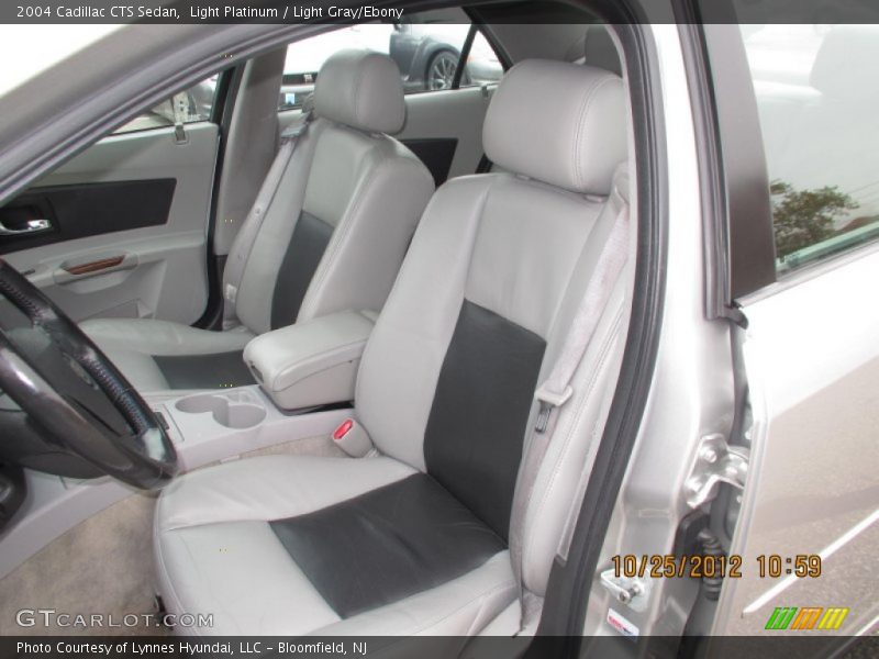 Light Platinum / Light Gray/Ebony 2004 Cadillac CTS Sedan