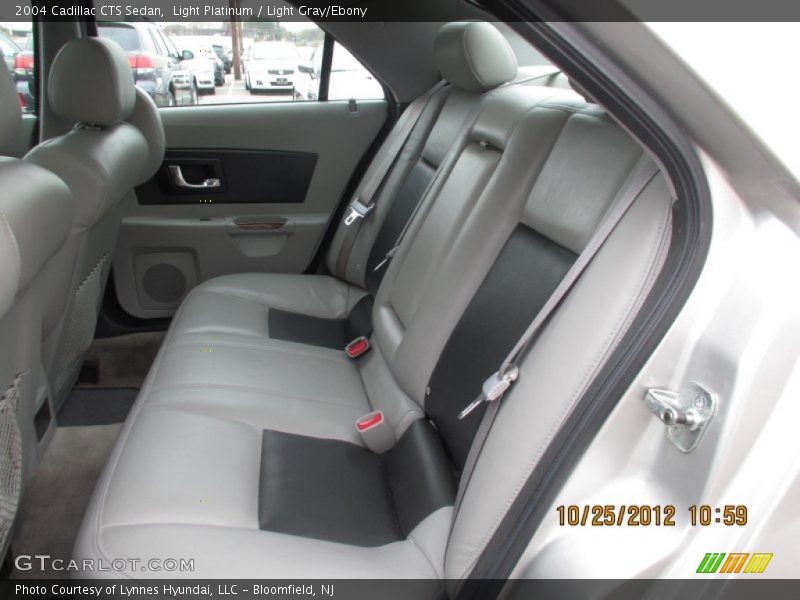 Light Platinum / Light Gray/Ebony 2004 Cadillac CTS Sedan
