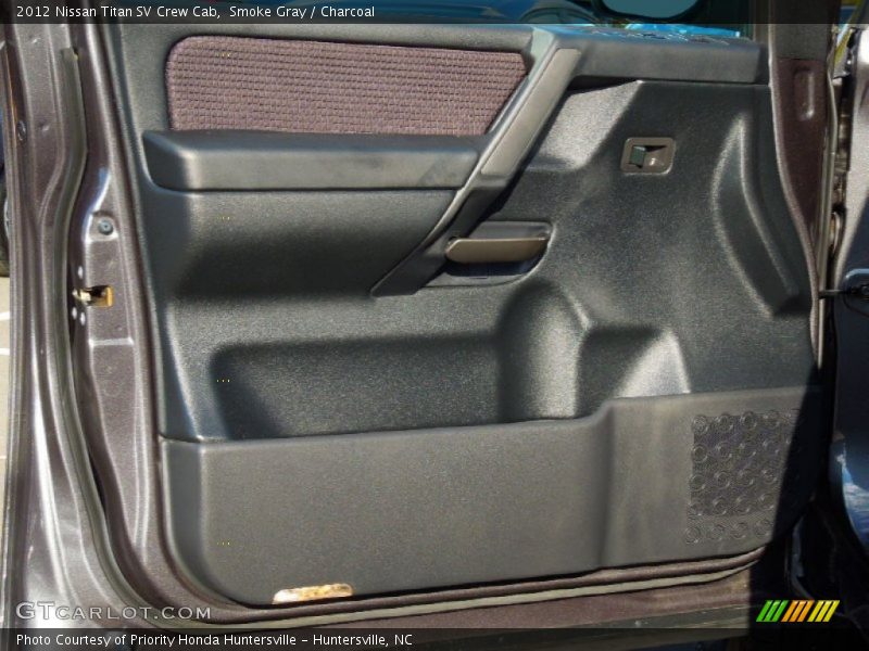 Smoke Gray / Charcoal 2012 Nissan Titan SV Crew Cab
