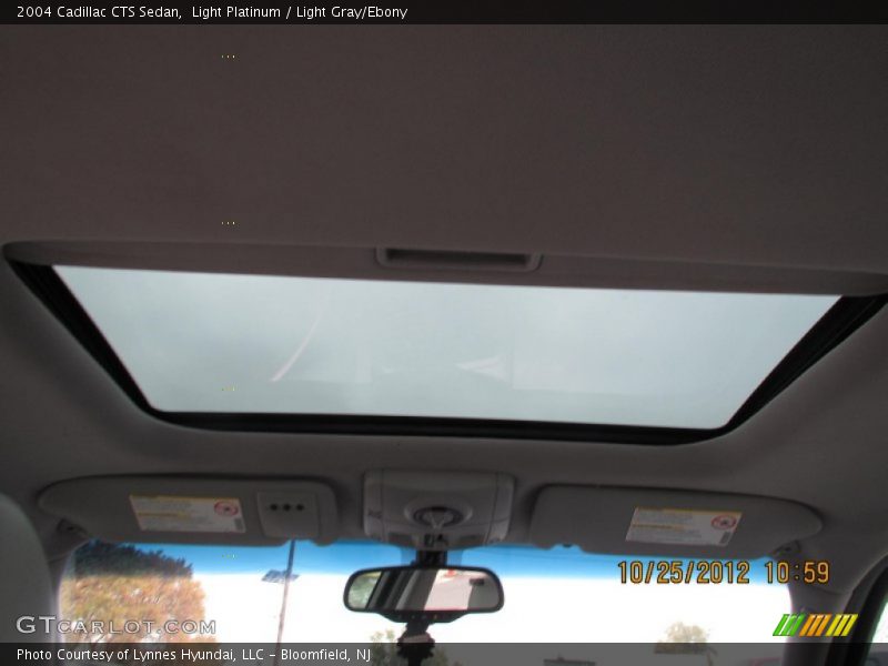 Light Platinum / Light Gray/Ebony 2004 Cadillac CTS Sedan