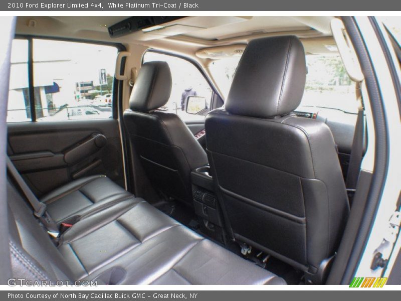 White Platinum Tri-Coat / Black 2010 Ford Explorer Limited 4x4