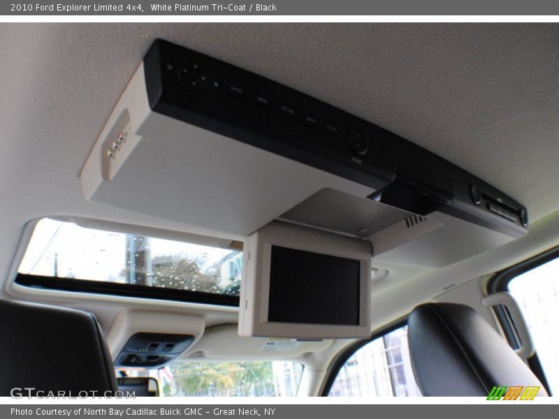 White Platinum Tri-Coat / Black 2010 Ford Explorer Limited 4x4