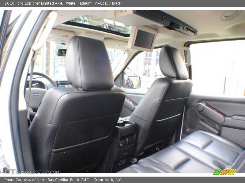 White Platinum Tri-Coat / Black 2010 Ford Explorer Limited 4x4