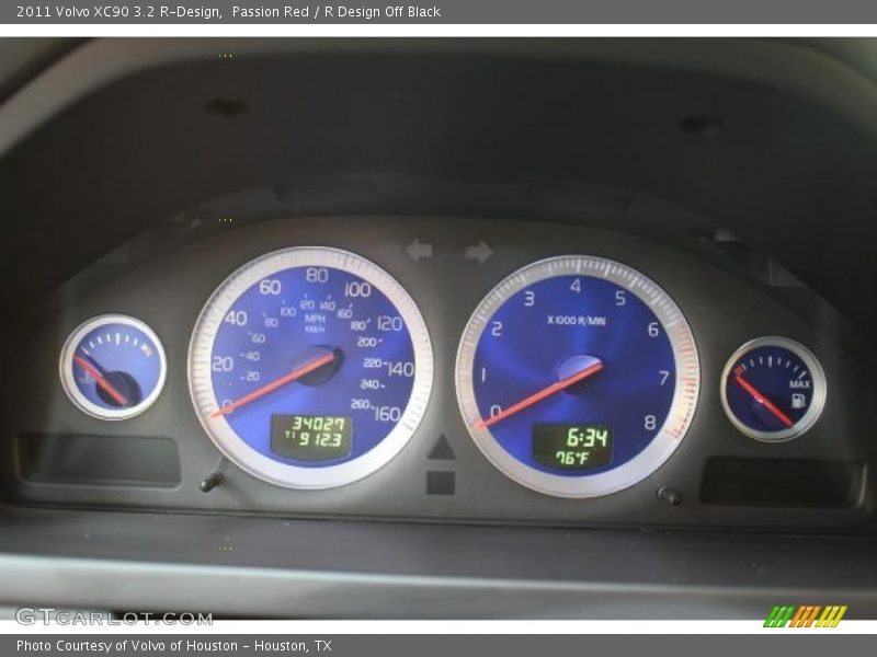  2011 XC90 3.2 R-Design 3.2 R-Design Gauges