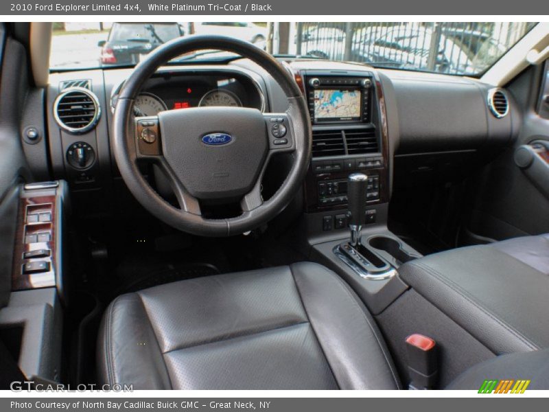 Black Interior - 2010 Explorer Limited 4x4 