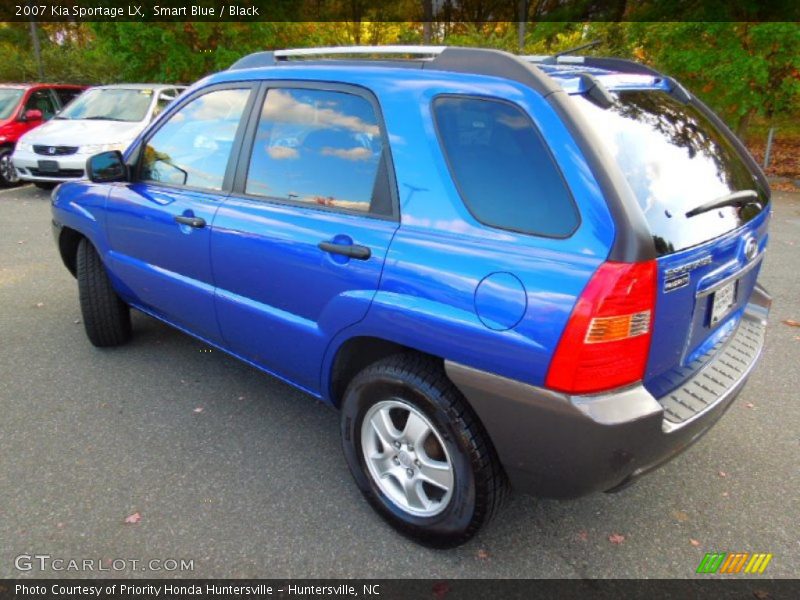 Smart Blue / Black 2007 Kia Sportage LX