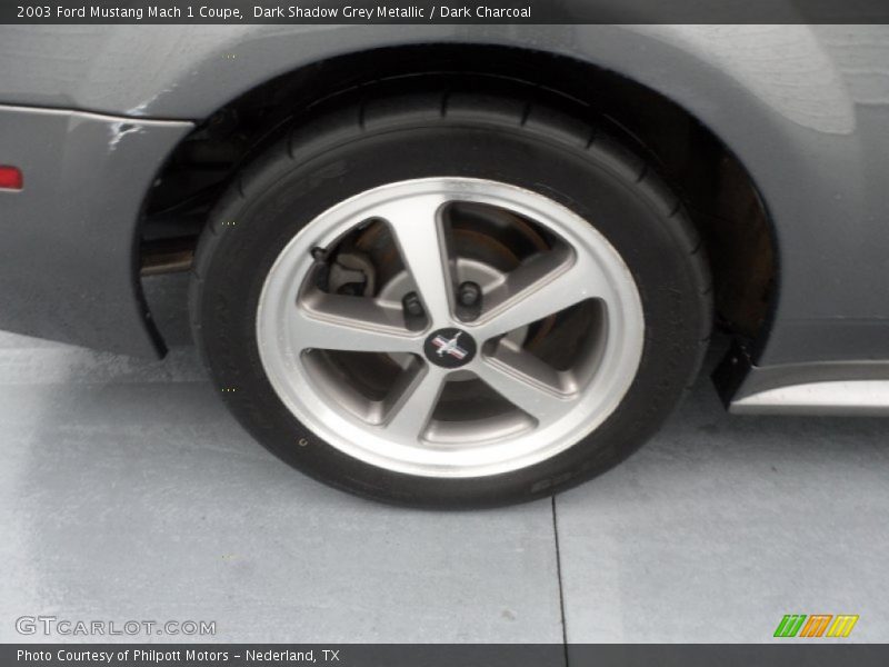 Dark Shadow Grey Metallic / Dark Charcoal 2003 Ford Mustang Mach 1 Coupe