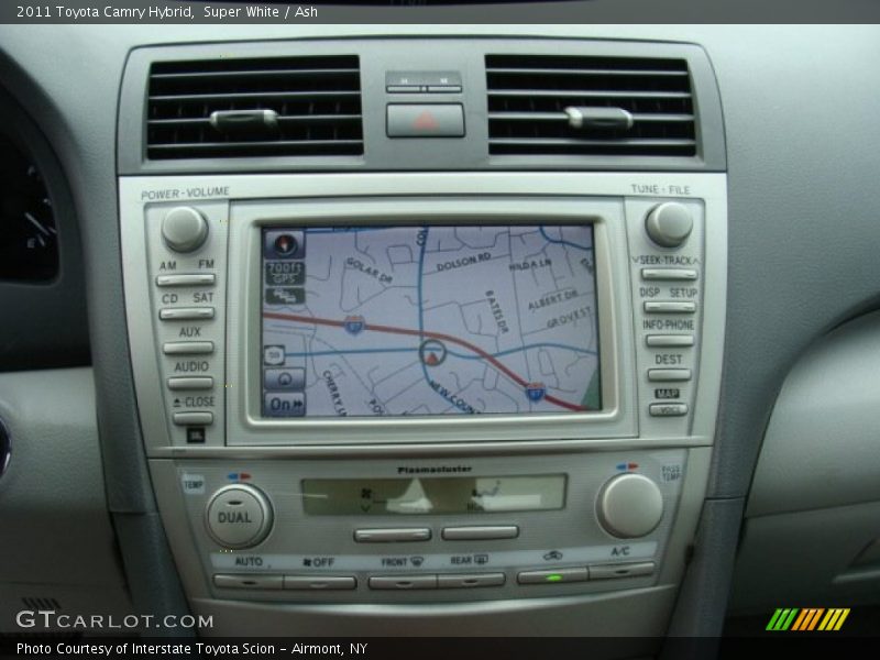 Super White / Ash 2011 Toyota Camry Hybrid