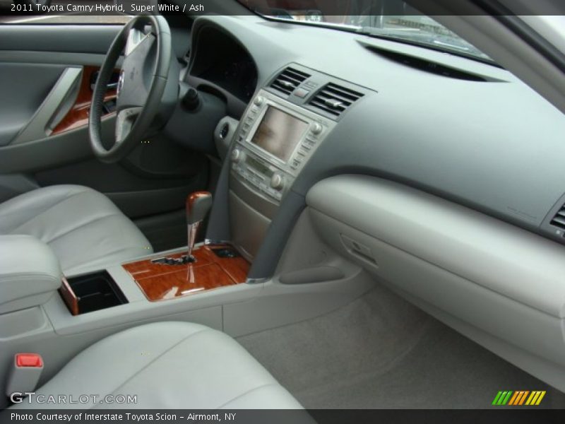 Super White / Ash 2011 Toyota Camry Hybrid