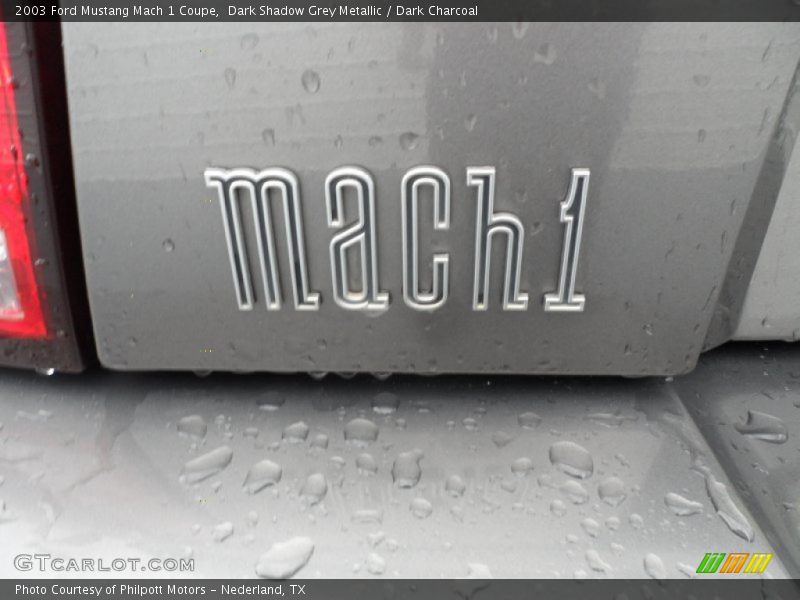  2003 Mustang Mach 1 Coupe Logo