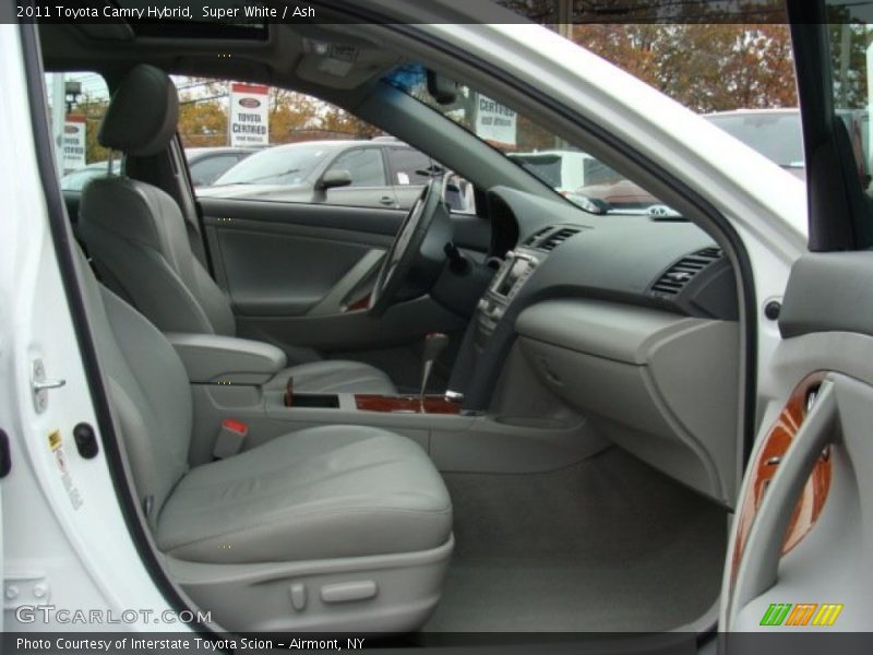 Super White / Ash 2011 Toyota Camry Hybrid