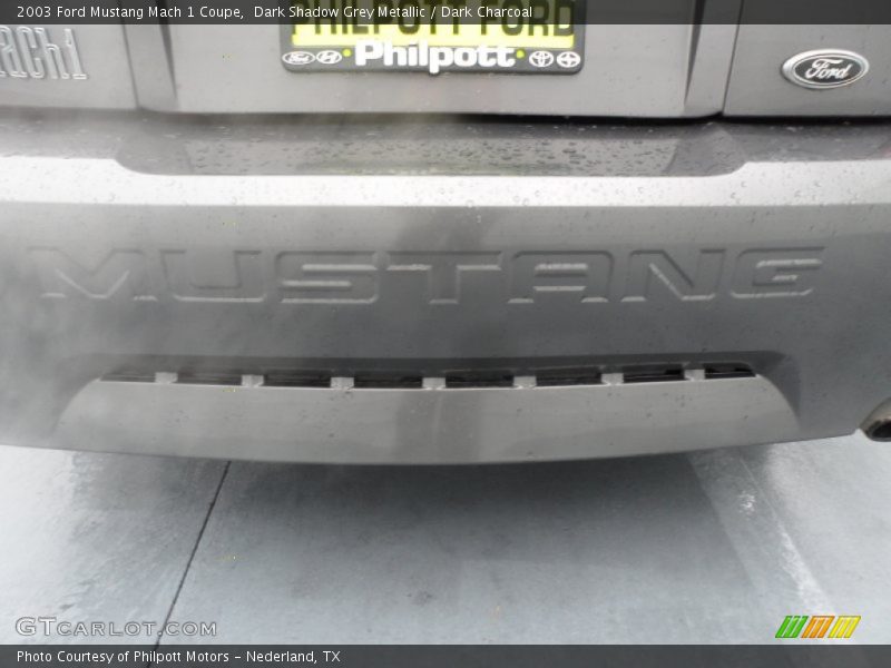 Dark Shadow Grey Metallic / Dark Charcoal 2003 Ford Mustang Mach 1 Coupe