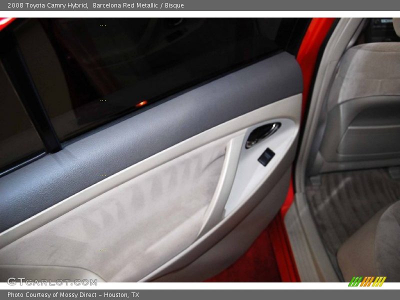 Barcelona Red Metallic / Bisque 2008 Toyota Camry Hybrid