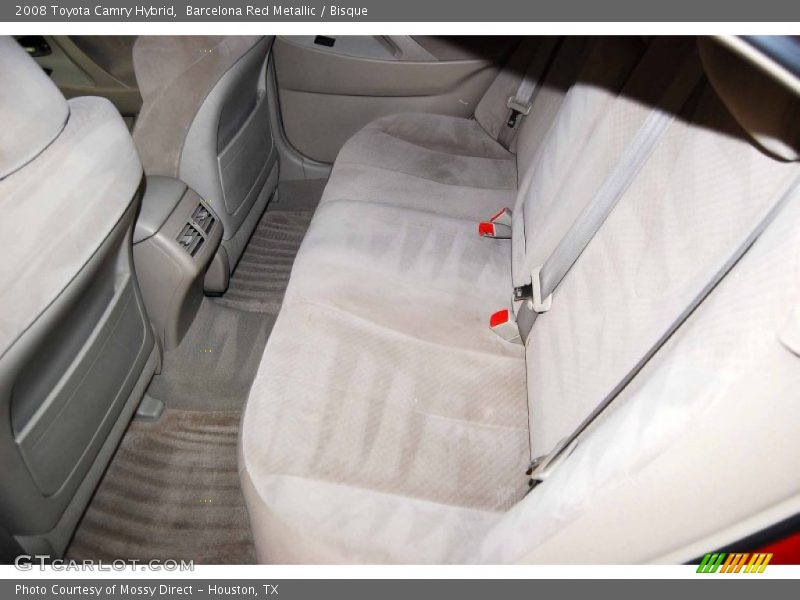 Barcelona Red Metallic / Bisque 2008 Toyota Camry Hybrid