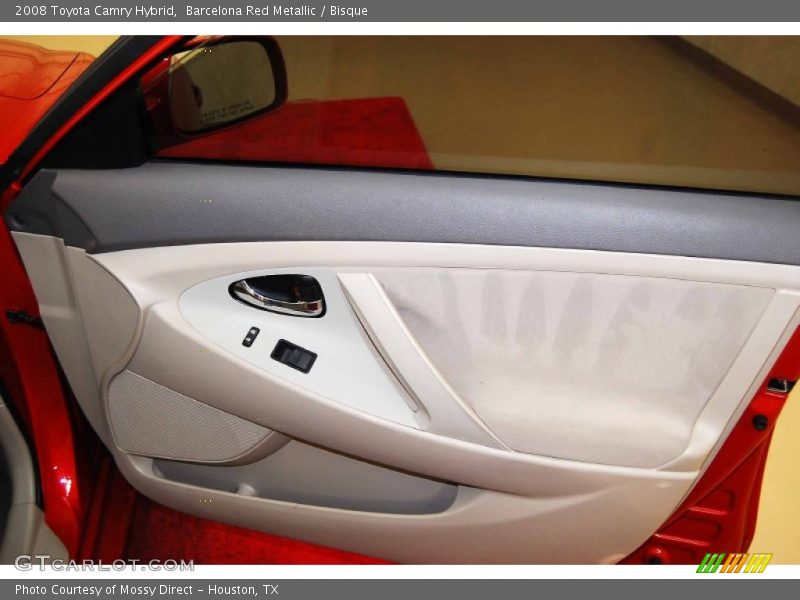 Barcelona Red Metallic / Bisque 2008 Toyota Camry Hybrid