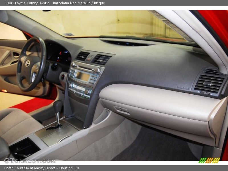 Barcelona Red Metallic / Bisque 2008 Toyota Camry Hybrid