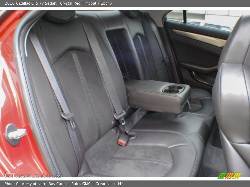 Rear Seat of 2010 CTS -V Sedan