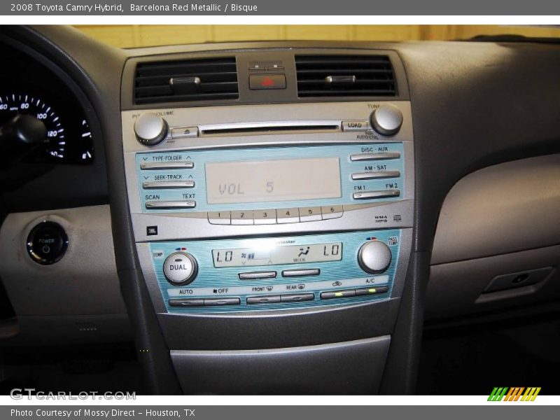 Barcelona Red Metallic / Bisque 2008 Toyota Camry Hybrid
