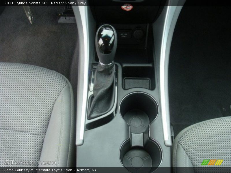 Radiant Silver / Gray 2011 Hyundai Sonata GLS