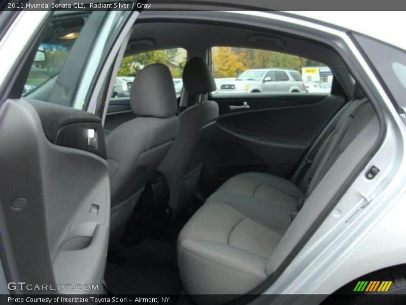 Radiant Silver / Gray 2011 Hyundai Sonata GLS