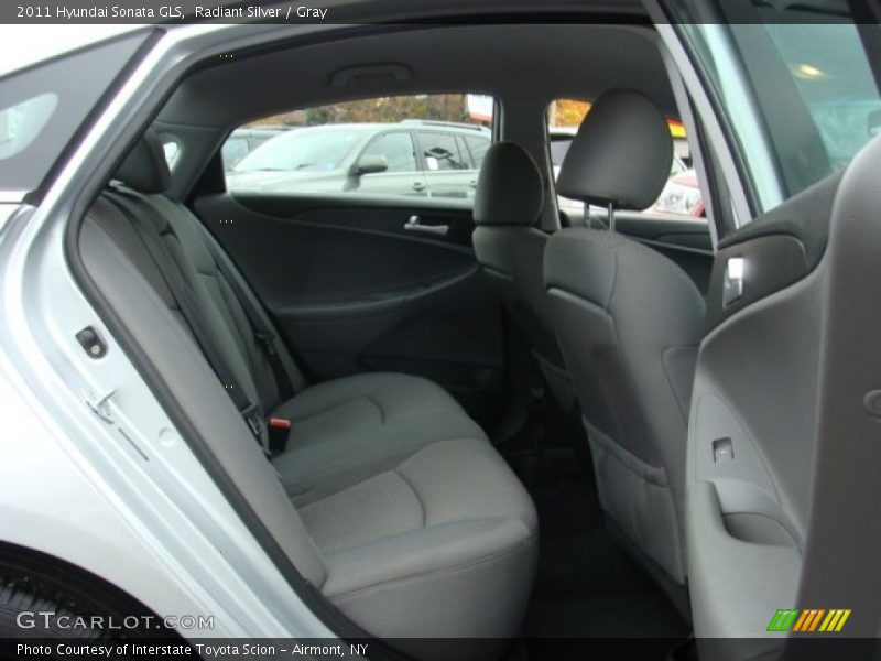 Radiant Silver / Gray 2011 Hyundai Sonata GLS
