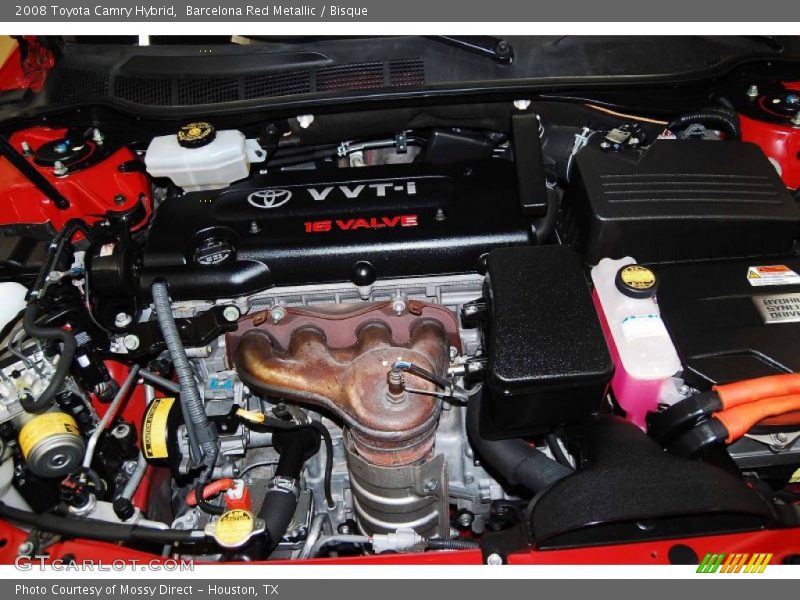 Barcelona Red Metallic / Bisque 2008 Toyota Camry Hybrid